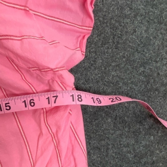 Madewell Butterfly Striped Top Cecilia Stripe XS Pink - Picture 6 of 7